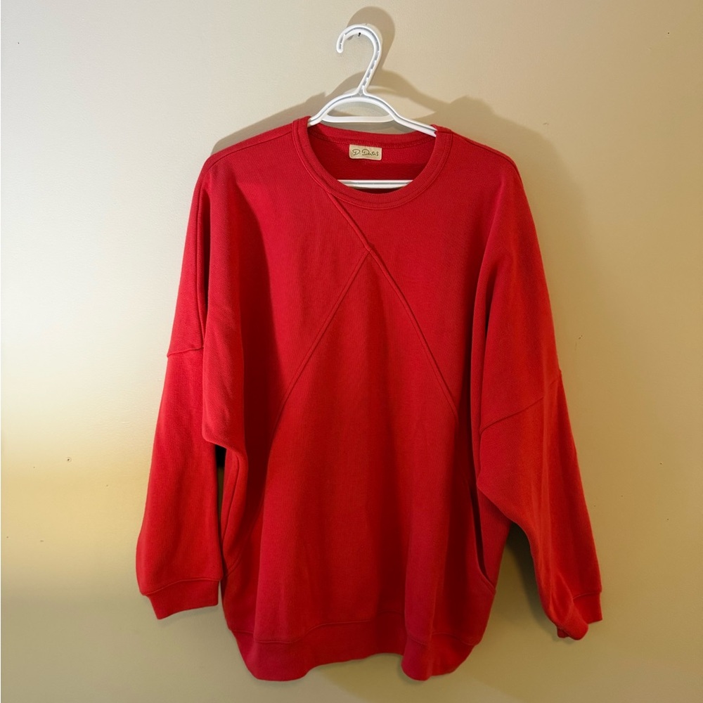 Gildan Classic Red Crewneck Sweater